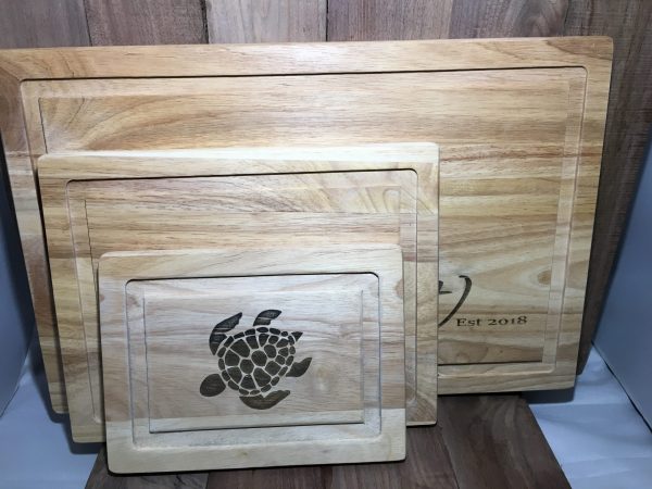 2018 10 11 22.35.37 scaled 600x450 - Custom Engraved Solemnly Swear Wood Cutting Board