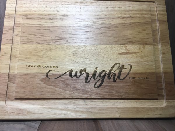 2018 10 15 21.04.57 600x450 - Custom Engraved Solemnly Swear Wood Cutting Board
